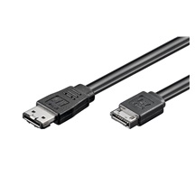 goobay Kabel datový eSATA - SATA (I-L), 6 Gb/s, 0,5m