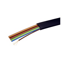 goobay Telefonní kabel 8 žil, černý, CCA, AWG28, 100m