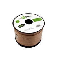 goobay Kabel k reproduktorům, 2x 1,5mm2, OFC měď, trasparentní, 100m