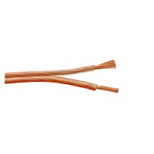 goobay Kabel k reproduktorům, 2x 1,5mm2, OFC měď, trasparentní, 50m