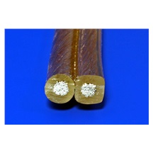 goobay Kabel k reproduktorům, 2x 4mm2, CCA, trasparentní, 10m