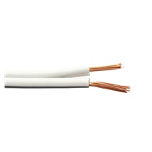 goobay Kabel k reproduktorům, 2x0,75mm2, OFC měď, bílý, 25m
