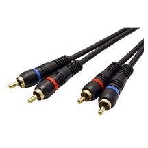 goobay HQ OFC kabel 2x Cinch (M) - 2x Cinch (M), 5m