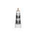 goobay Kabel anténní TV, 135dB, 4x stíněný, IEC169-2, M-F (lomené, zlacené), 5m, + redukce M-M, černý