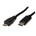 goobay USB 2.0 kabel microUSB B(M) - USB C(M), 0,6m, černý