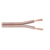 goobay Kabel k reproduktorům, 2x 1,5mm2, CCA, transparentní, 100m