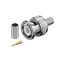 goobay BNC RG59M konektor na kabel, 75 Ohm