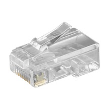goobay Konektor RJ45 kat. 5e nestíněný, na plochý kabel - lanko