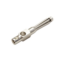 goobay Konektor "banánek" 4mm, izolace PVC, modrý