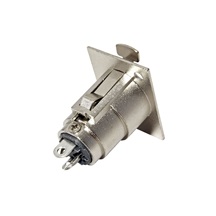 goobay Konektor XLR 3, samice, panelový