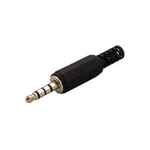 goobay Konektor 4pol. jack 3,5(M) na kabel (TRRS)