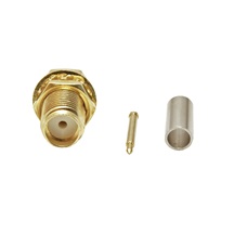 goobay RP-SMA(F) konektor krimpovací na kabel  RG174/RG316