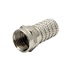 goobay F konektor pro kabel 6,0mm, šroubovací, zinek
