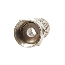 goobay F konektor pro kabel 6,0mm, šroubovací, zinek