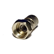 goobay F konektor pro kabel 7,3mm, šroubovací, měď