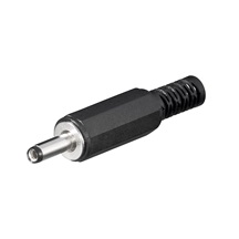 goobay DC konektor souosý na kabel 3,5 x 1,35mm (9mm)