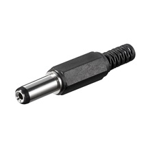goobay DC konektor souosý na kabel 5,5 x 2,1mm (14mm)