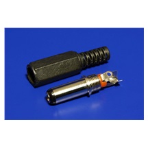 goobay DC konektor souosý na kabel 5,5 x 2,5mm (14mm)