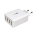 goobay Napájecí adaptér síťový (230V) - 4x USB, 30W, černý