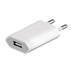goobay Napájecí adaptér síťový (230V) - 1x USB, 1A, plochý, bílý