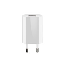 goobay Napájecí adaptér síťový (230V) - 1x USB, 1A, plochý, bílý