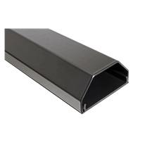 goobay Kabelová lišta kovová, 50 x 26mm, délka 1,1m, černá