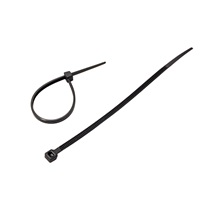 goobay Páska vázací 10cm x 2,5mm 100ks, černá