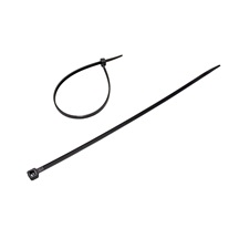 goobay Páska vázací 20cm x 3,5mm 100ks, černá