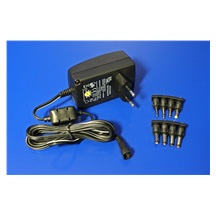 goobay Univerzální napájecí adaptér 3-12V/2,25A, černý