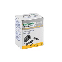 goobay Univerzální napájecí adaptér 9-24V/1,0-1,5A, černý
