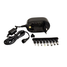 goobay Univerzální napájecí adaptér 5-15V/3A, 36W, černý