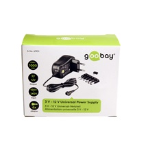 goobay Univerzální napájecí adaptér 3-12V, 12W
