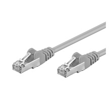 goobay FTP patchkabel kat. 5e, 0,25m, šedý