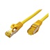 goobay S/FTP patchkabel kat. 7, s konektory RJ45, LSOH, 10m, žlutý