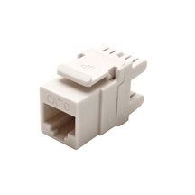 goobay Keystone konektor kat. 6, nestíněný, 180°, LSA