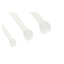 InLine Páska vázací 15cm x 2,5mm, bílá, 100ks