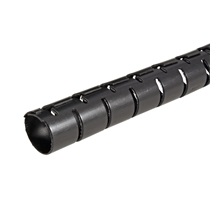 InLine Kabelový organizér, průměr 15mm, se zaváděcím nástrojem, 10m, černý