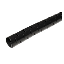 InLine Kabelový organizér, průměr 20mm, se zaváděcím nástrojem, 10m, černý