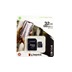 KINGSTON Paměťová karta microSDHC, 32GB, class10 UHS-I, Canvas Select Plus + adaptér na SD kartu