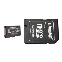 Kingston Micro SDXC Canvas Select Plus 128GB + adaptér