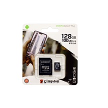 Kingston Micro SDXC Canvas Select Plus 128GB + adaptér