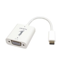 Lindy Adaptér USB C(M) -> VGA, 1920x1080@60Hz