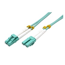 Lindy Optický patchkabel LC-LC 50/125 (multimode), duplex, OM3, 50m
