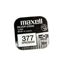 Maxell Knoflíková baterie silver-oxide 377, 1,55V, 1ks