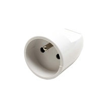 Ostatní Konektor  250V/16A samice (zásuvka), CEE 7/5, na kabel, bílý