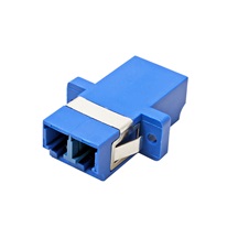 Ostatní Optická spojka LC-LC, duplex, singlemode, modrá