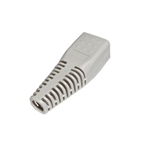 ROLINE Krytka konektoru RJ45 na kulatý kabel  5,5 - 8,5mm, s ochranou západky, 10ks, šedá