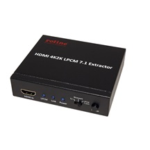 ROLINE HDMI audio extraktor, HDMI -> HDMI, 7.1 audio, 4K
