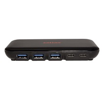 ROLINE USB 10Gbps (3.2 gen. 2) Hub, 4x USB3.0 A(F) +  3x USB C(F), se zdrojem