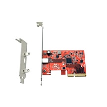ROLINE PCI Express karta USB 20Gbps (3.2 gen 2x2), 1x USB C(F)